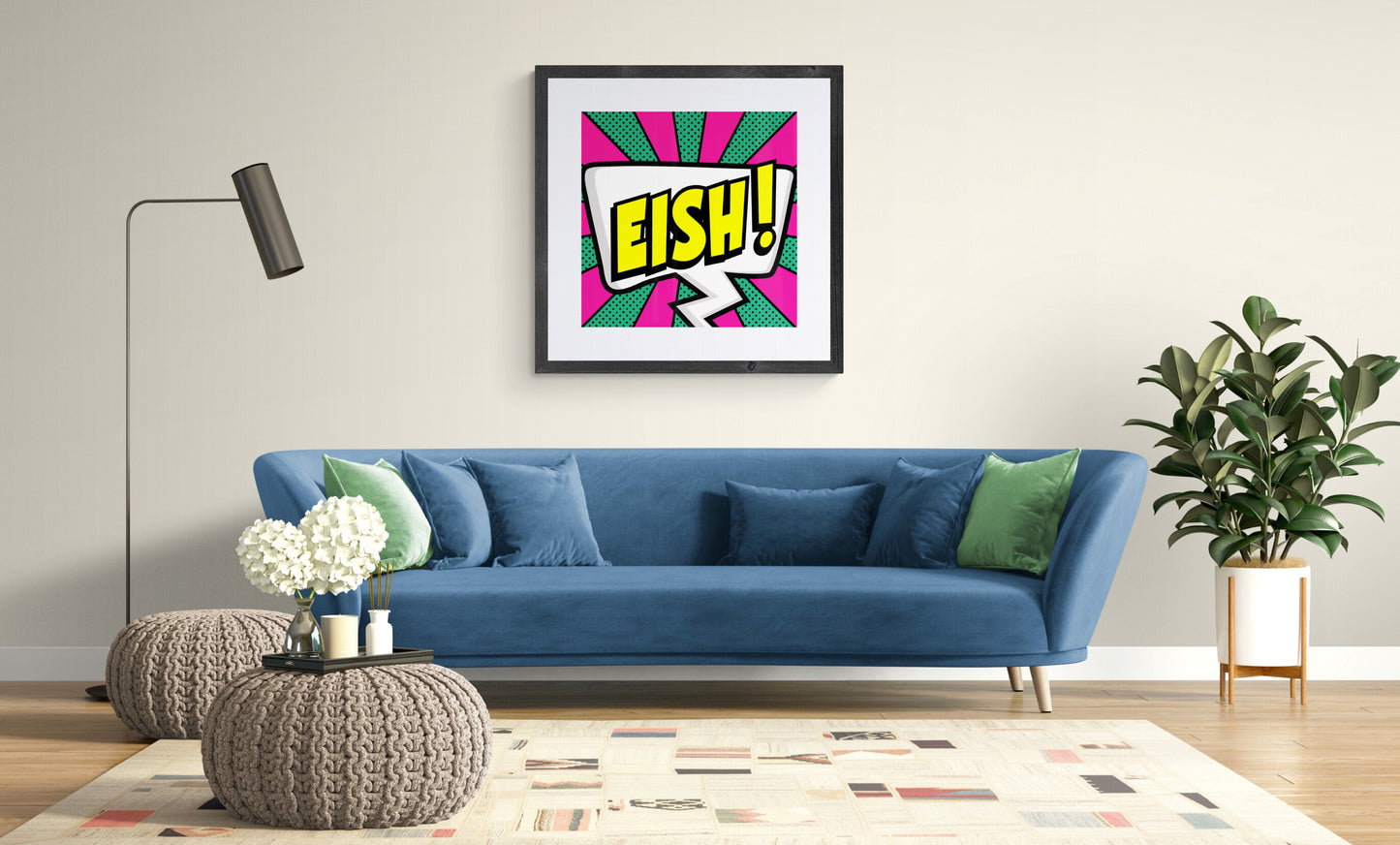 Eish! - Art Print - 42cm x 42cm