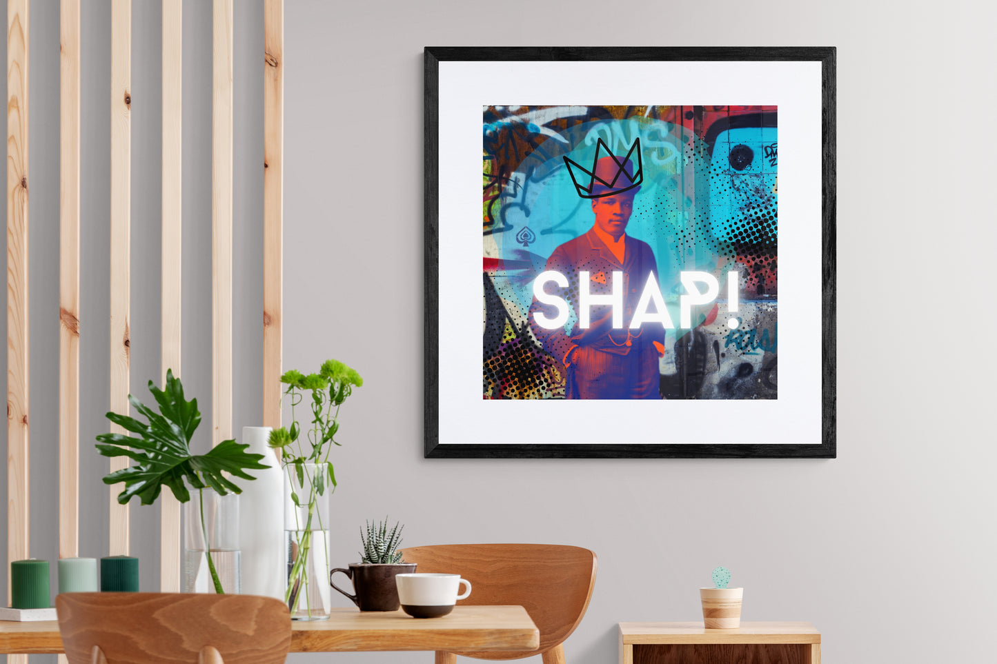 Shap! - Art Print - 42cm x 42cm