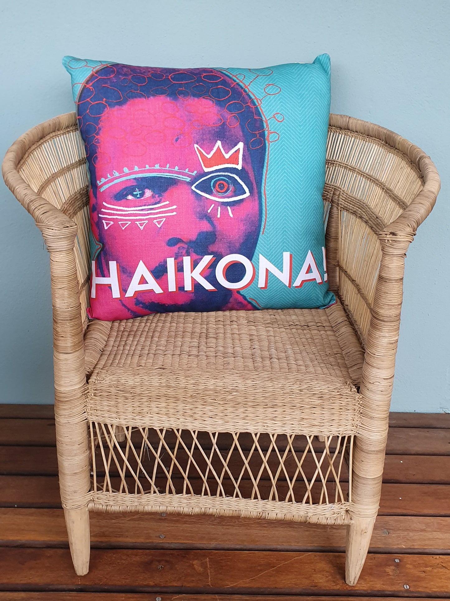 'Haikona!' Cushion Cover - 55cm x 55cm