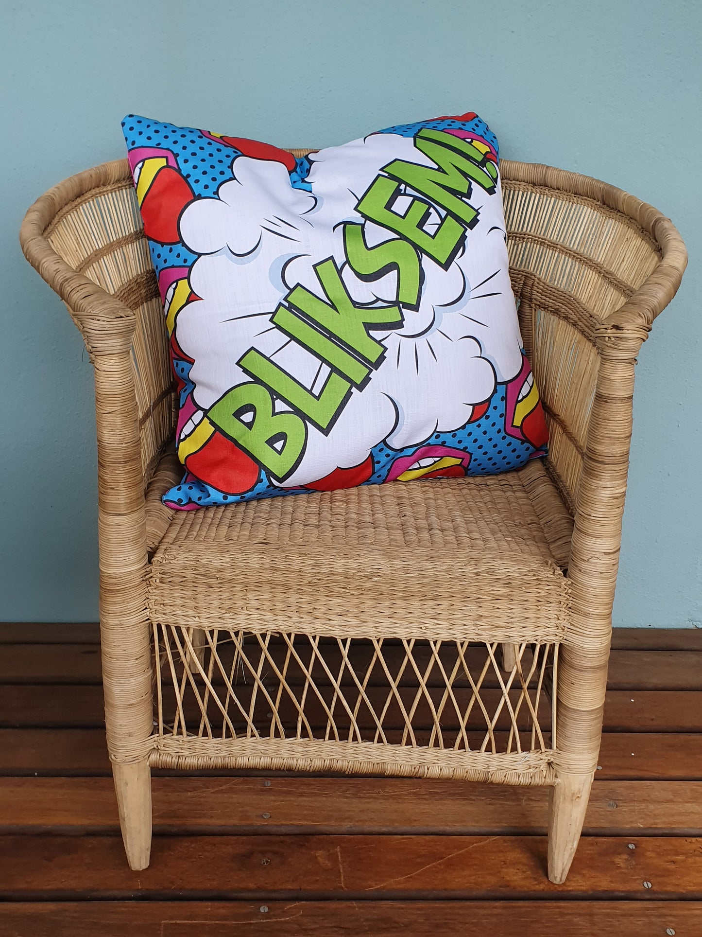 'Bliksem!' Cushion Cover - 55cm x 55cm