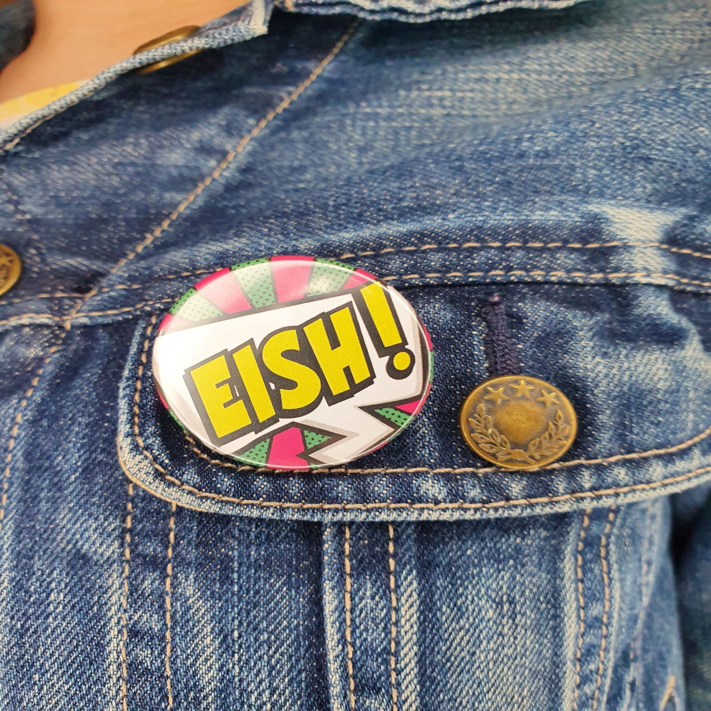 Eish! - Button Badge (37mm)