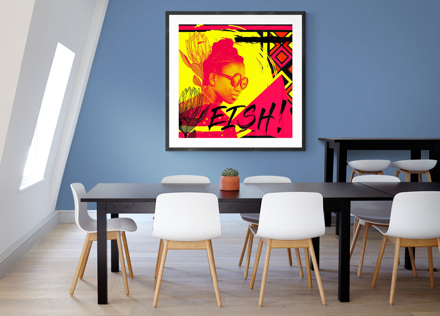 Eish! - Art Print - 42cm x 42cm