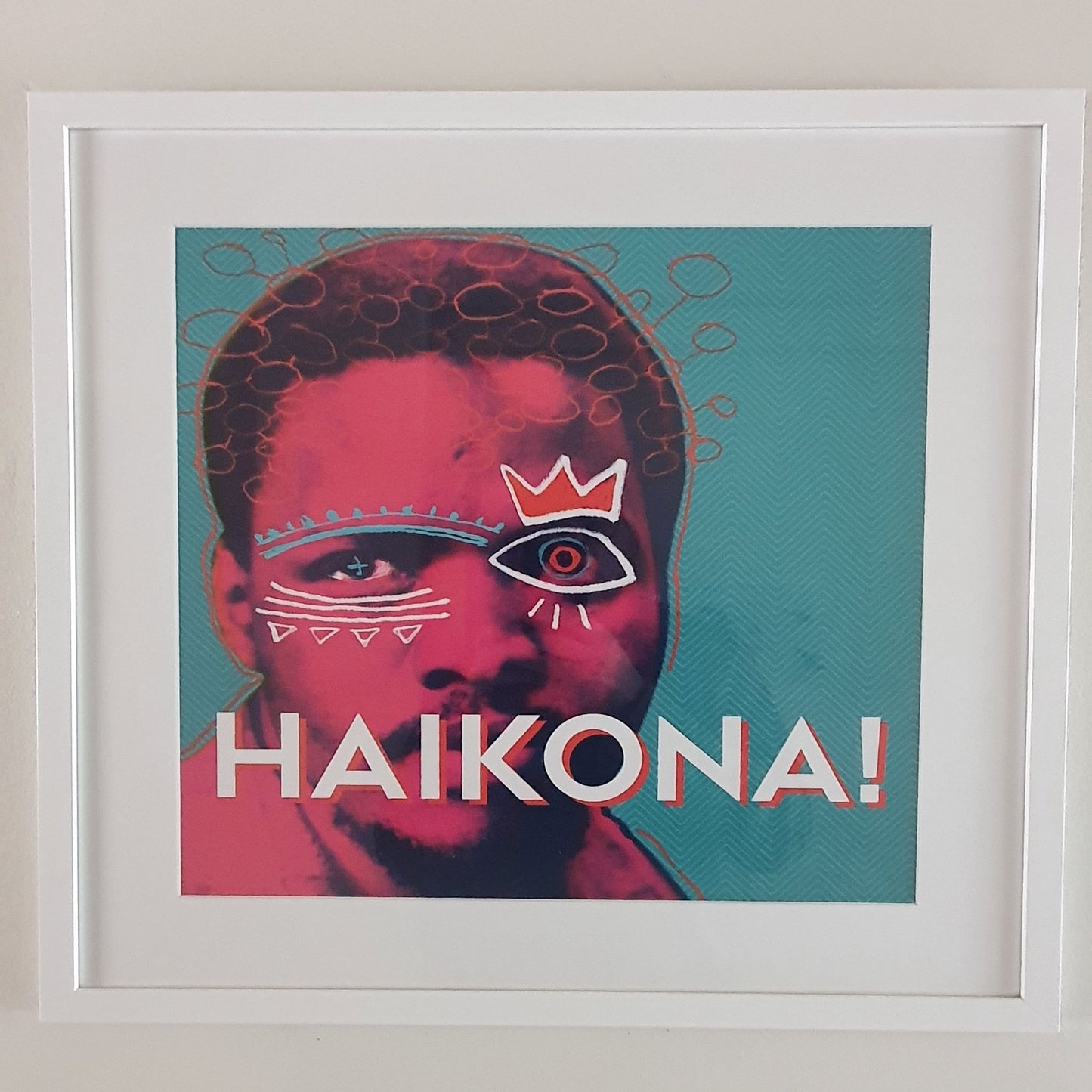 Haikona! - Art Print - 42cm X 42cm