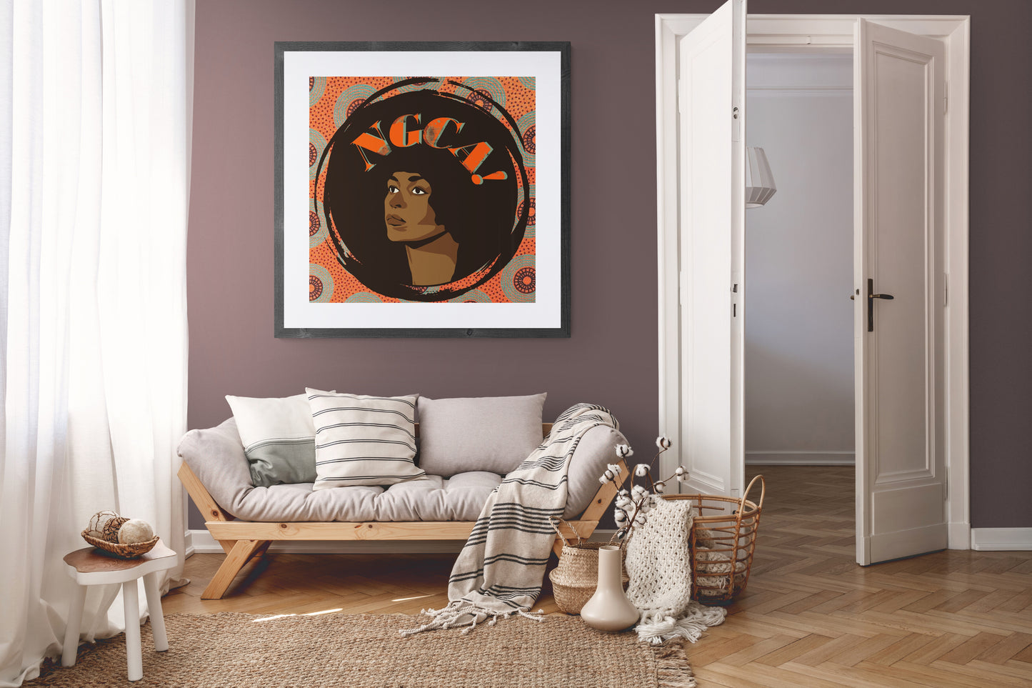 Ngca! - Art print - 42cm x 42cm