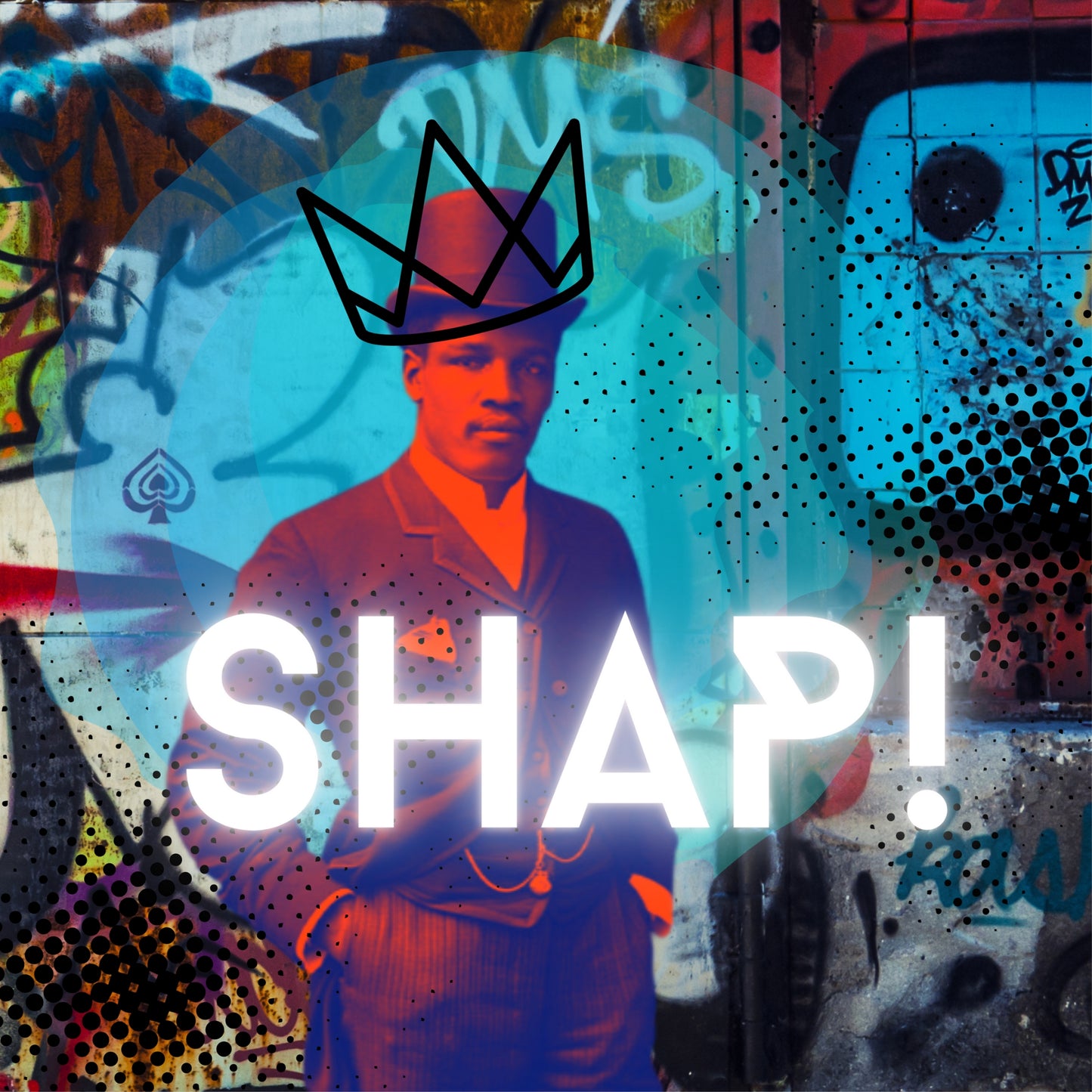 Shap! - Art Print - 42cm x 42cm