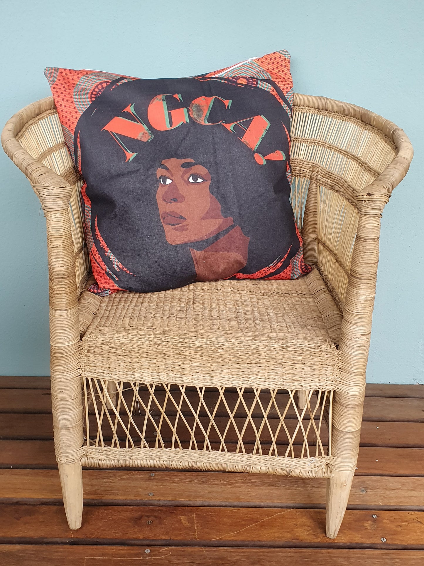 'Ngca!' Cushion Cover - 55cm x 55cm