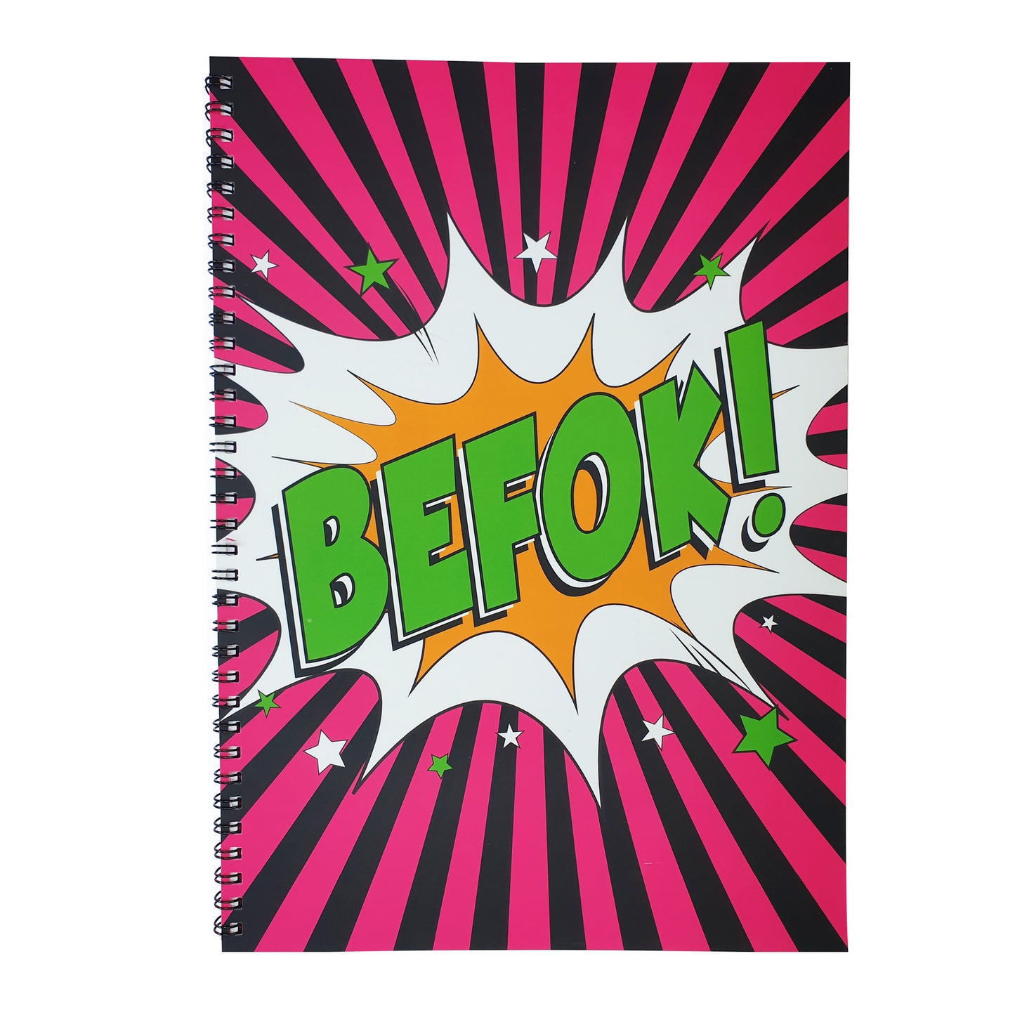 Befok! A4 spiral-bound notebook