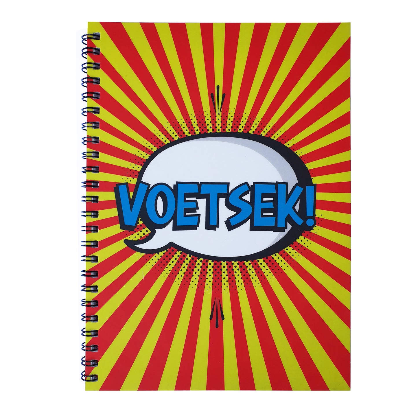 Voetsek! A4 spiral-bound notebook