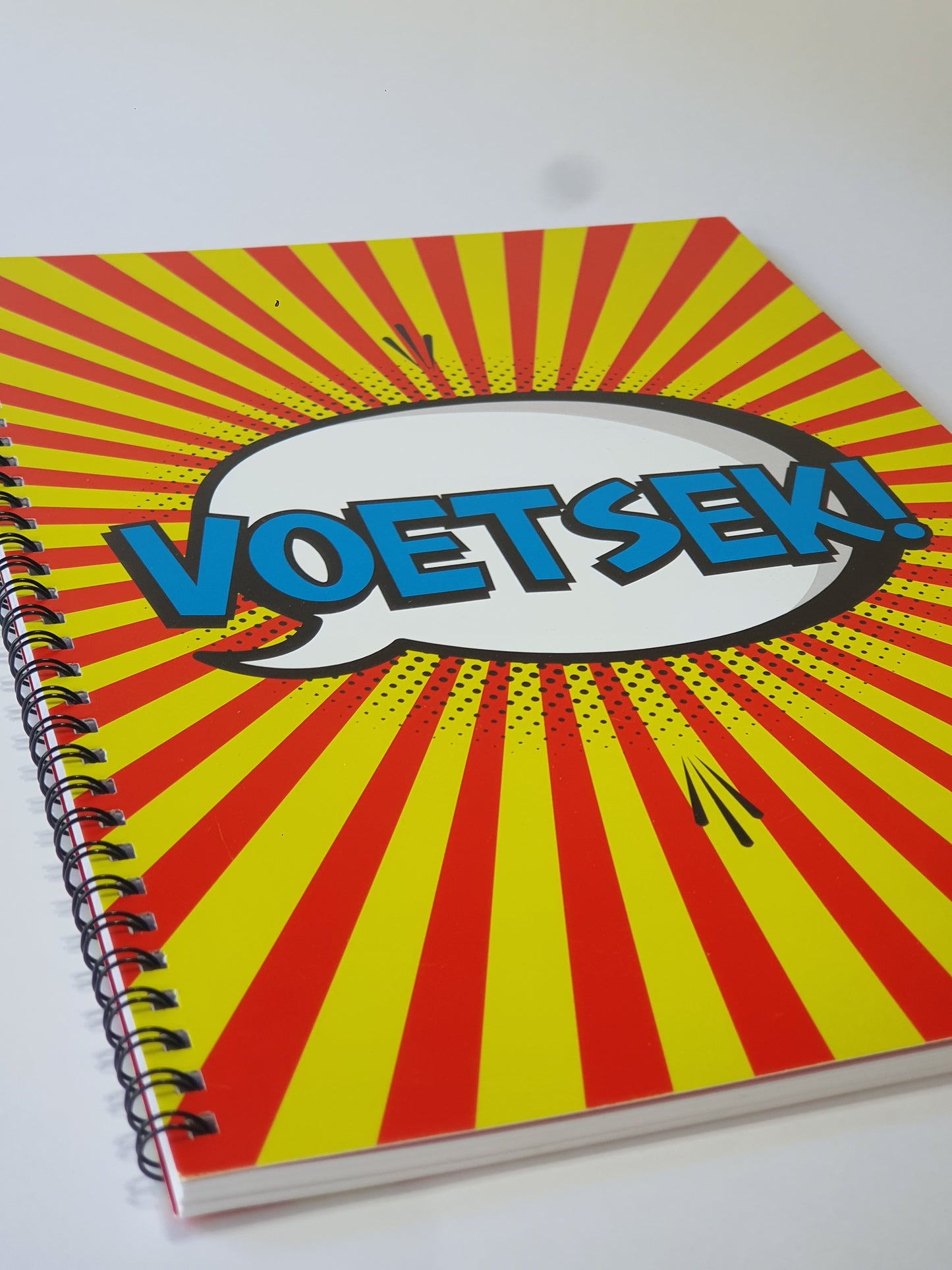 Voetsek! A4 spiral-bound notebook